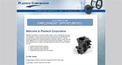 Desktop Screenshot of plastechcorporation.com